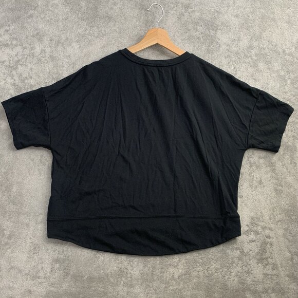 Lauren Ralph Lauren Black Label Shirt Womens Large Viscose Blend Short Sleeve - Picture 8 of 9